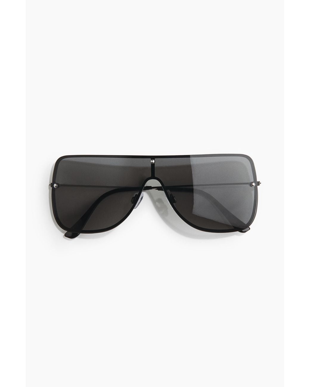 H&M Visor-zonnebril in het Black