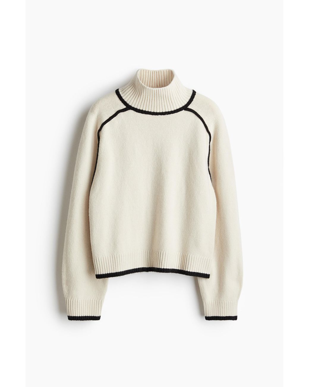 Pull à col cheminée H&M en coloris Natural