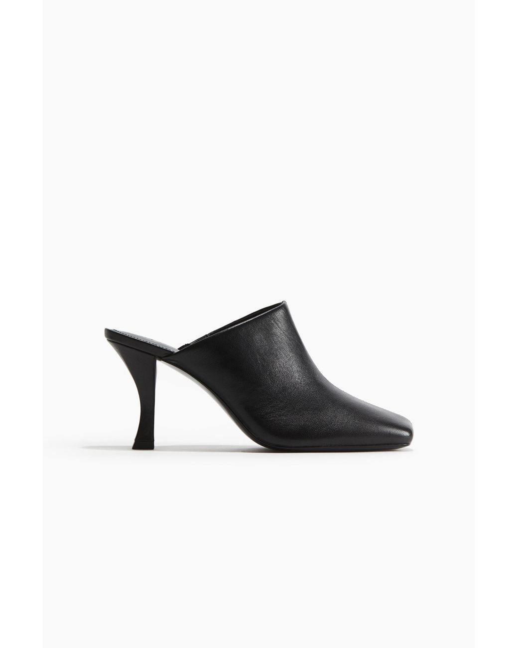 Mules À Talon H&M en coloris Black