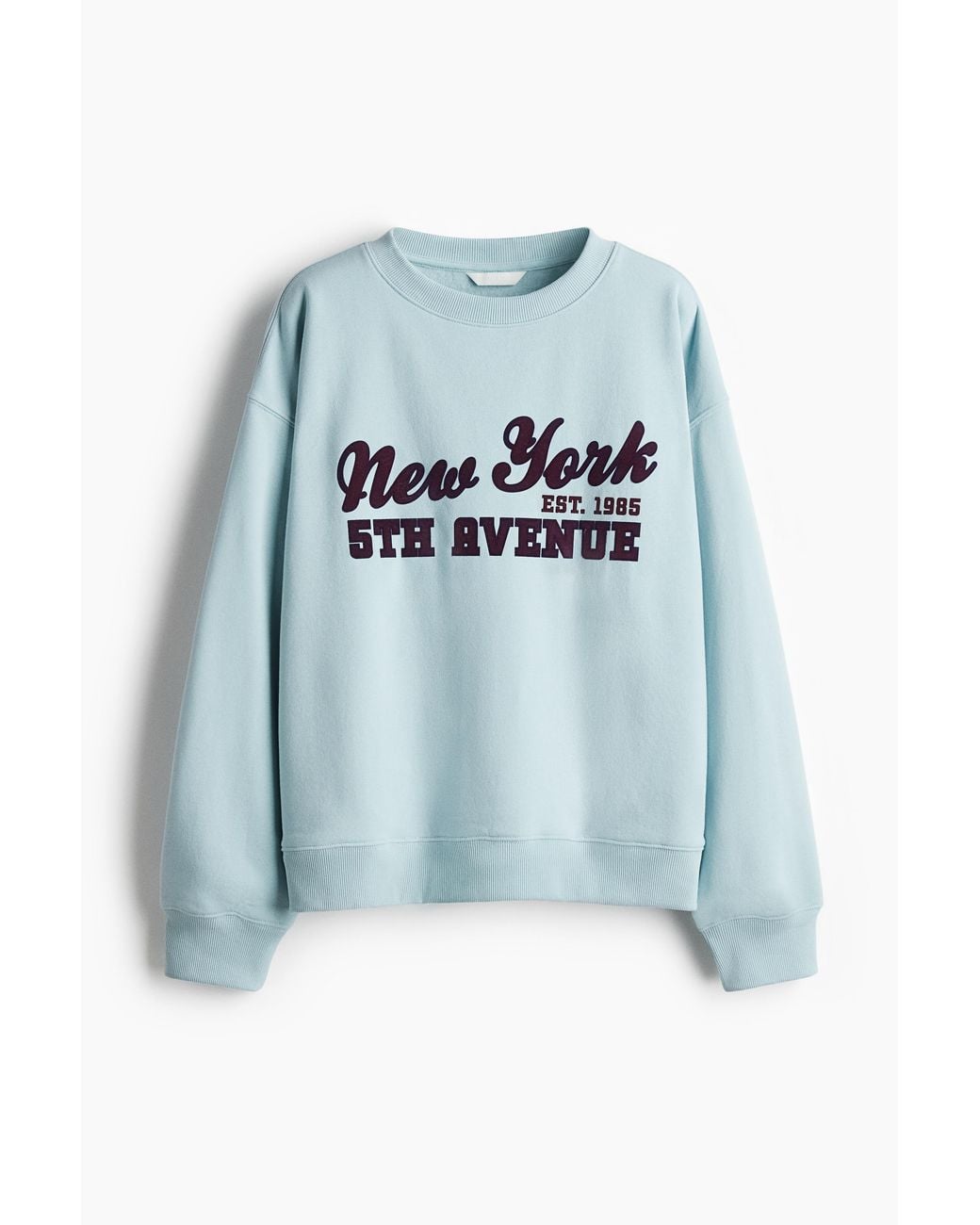 Sweat Avec Texte H&M en coloris Blue
