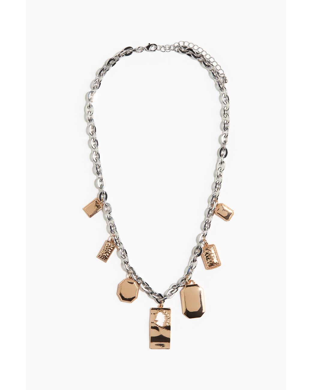 Collier Avec Charms H&M en coloris Metallic