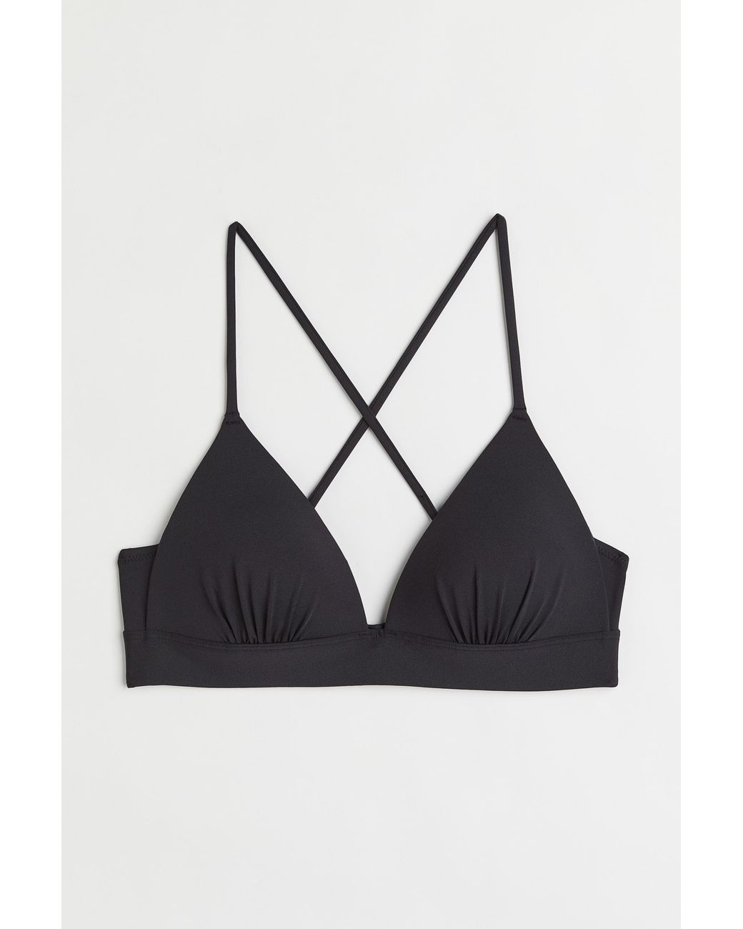 H&M Push-up Bikinitop in het Black