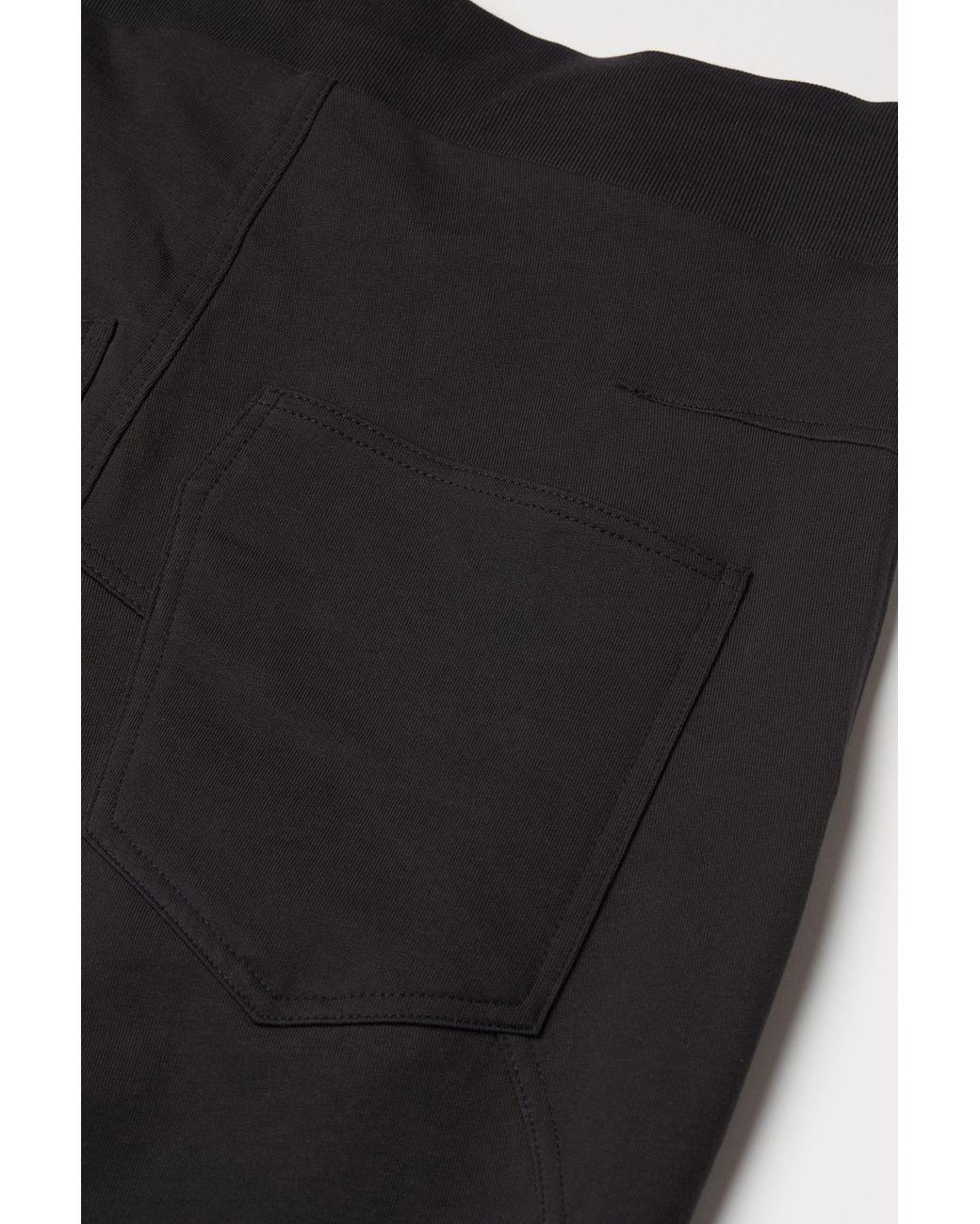 H\u0026M Cotton Dropped-gusset Sweatshorts 