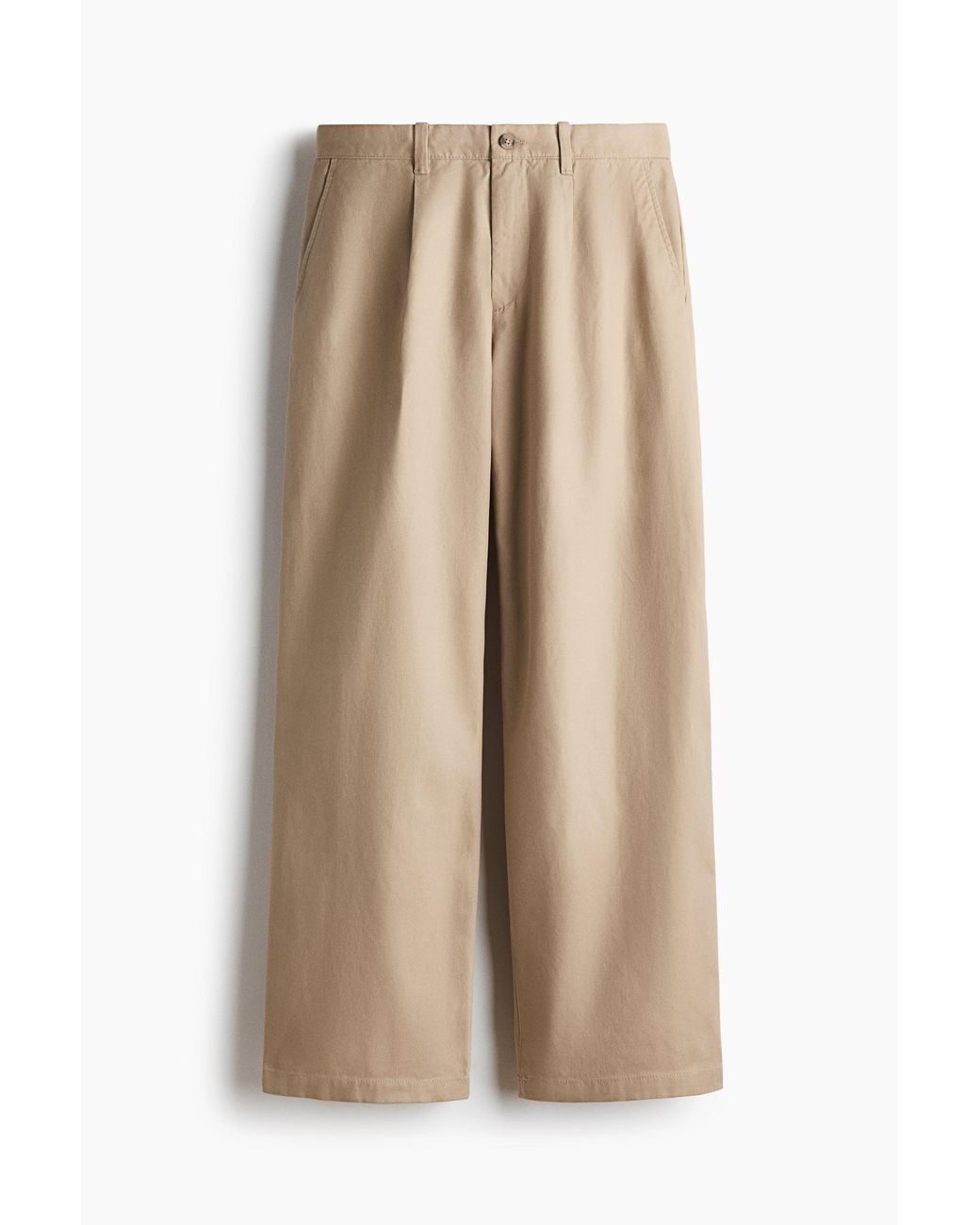 H&M Chino in het Natural voor heren