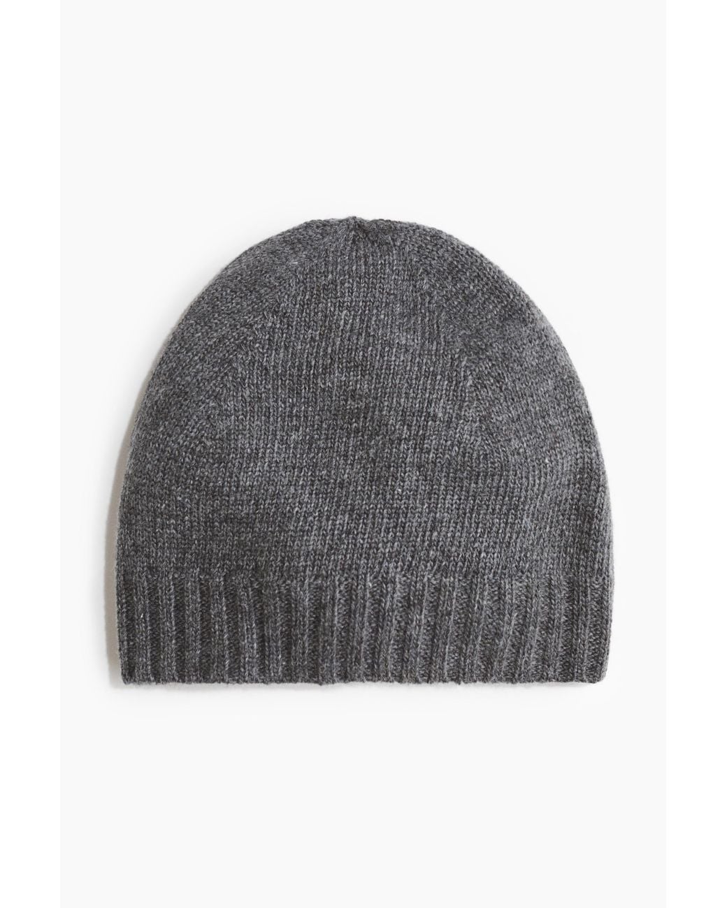 H&M Gebreide Muts in het Gray