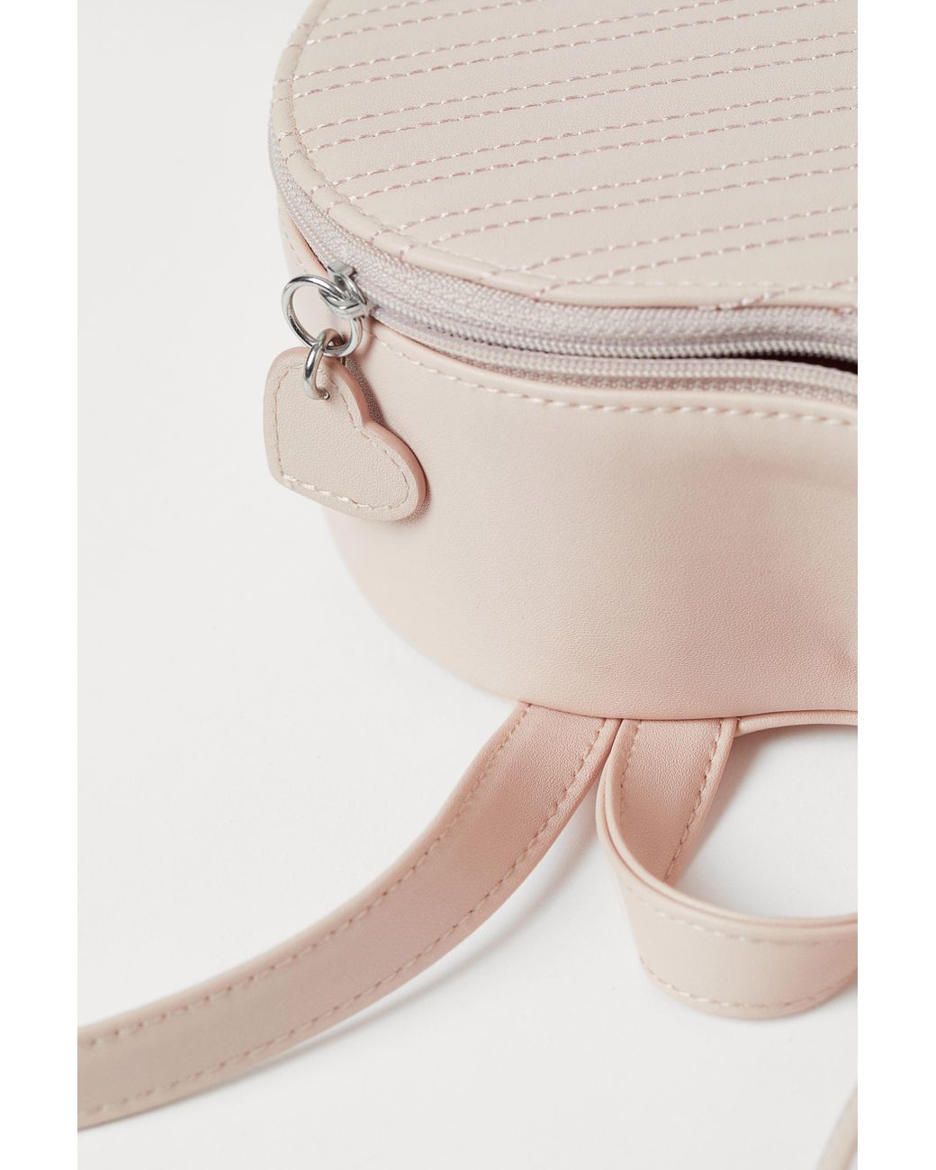 H\u0026M Heart-shaped Backpack in Powder 