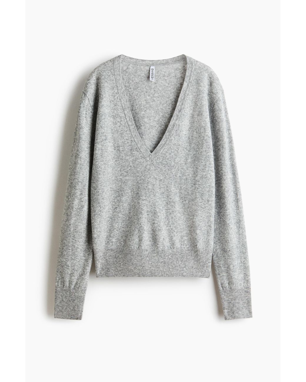 Pull À Encolure En V H&M en coloris Gray