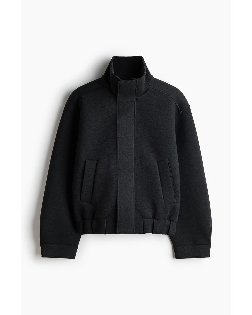 H&M Scuba blouson jacket in Black für Herren