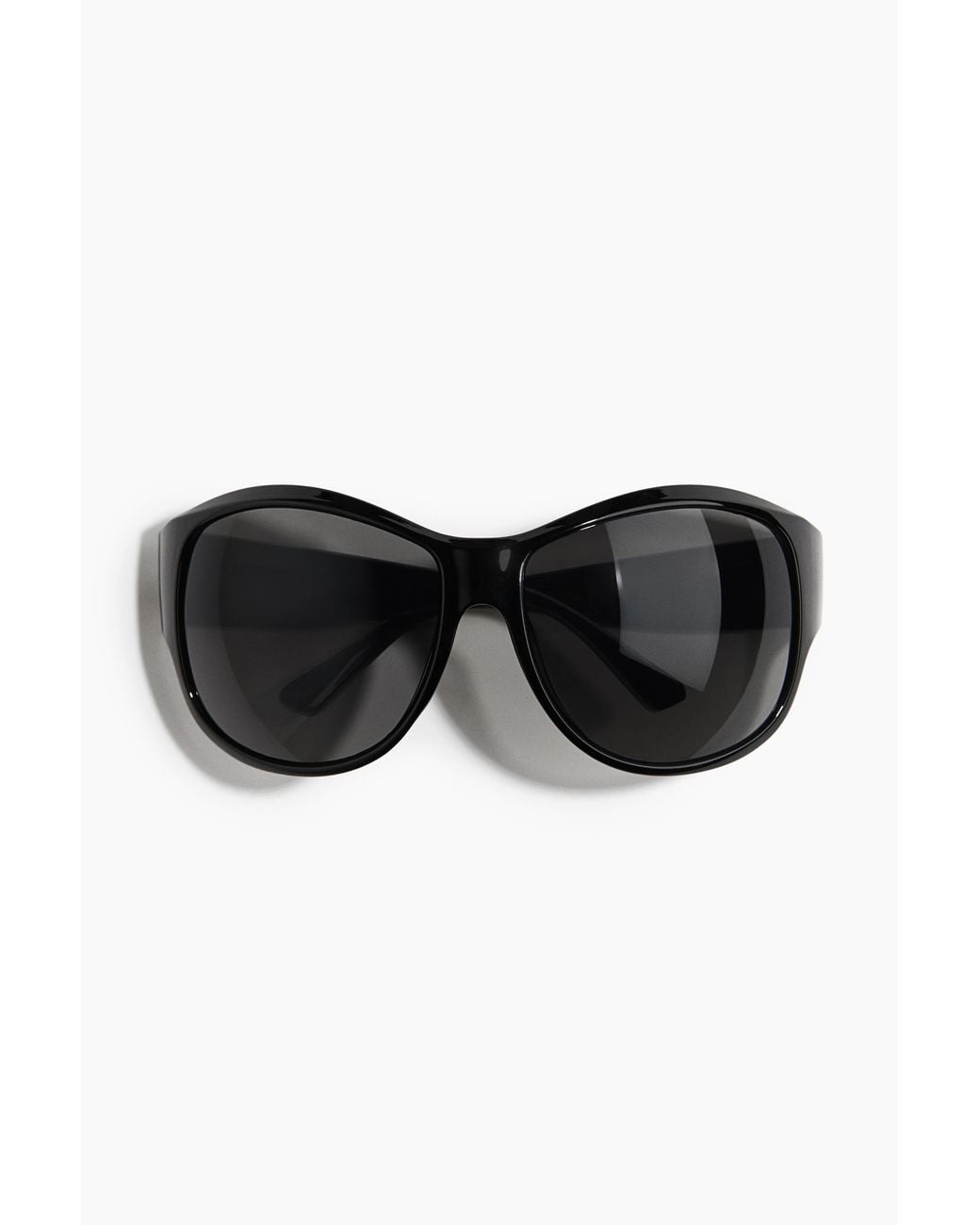 H&M Visor-zonnebril in het Black