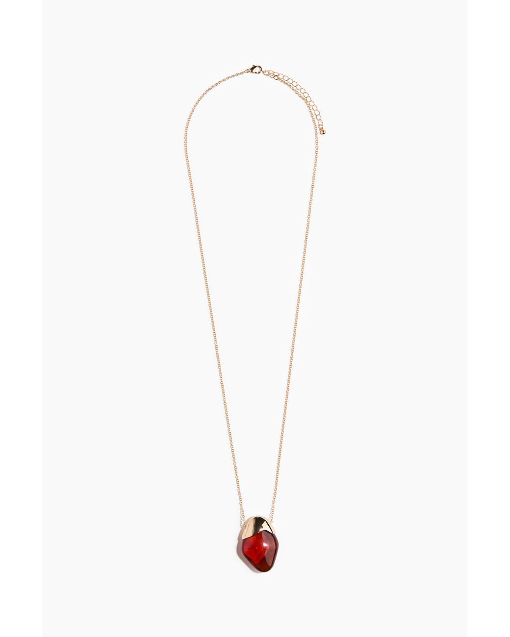 Collier avec pendentif H&M en coloris White