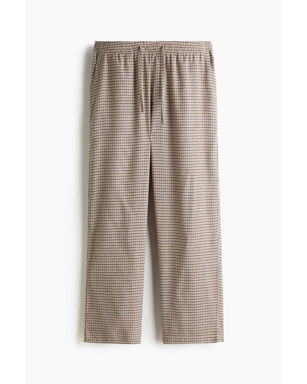 H&M Flanellen Broek in het Brown voor heren