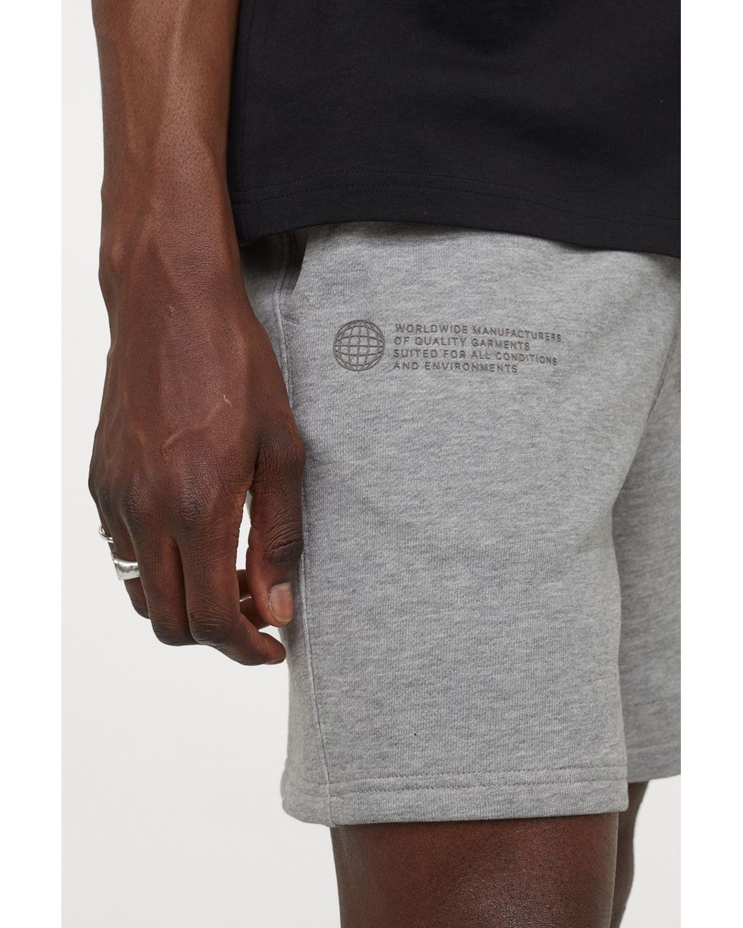 h and m regular fit sweatshorts