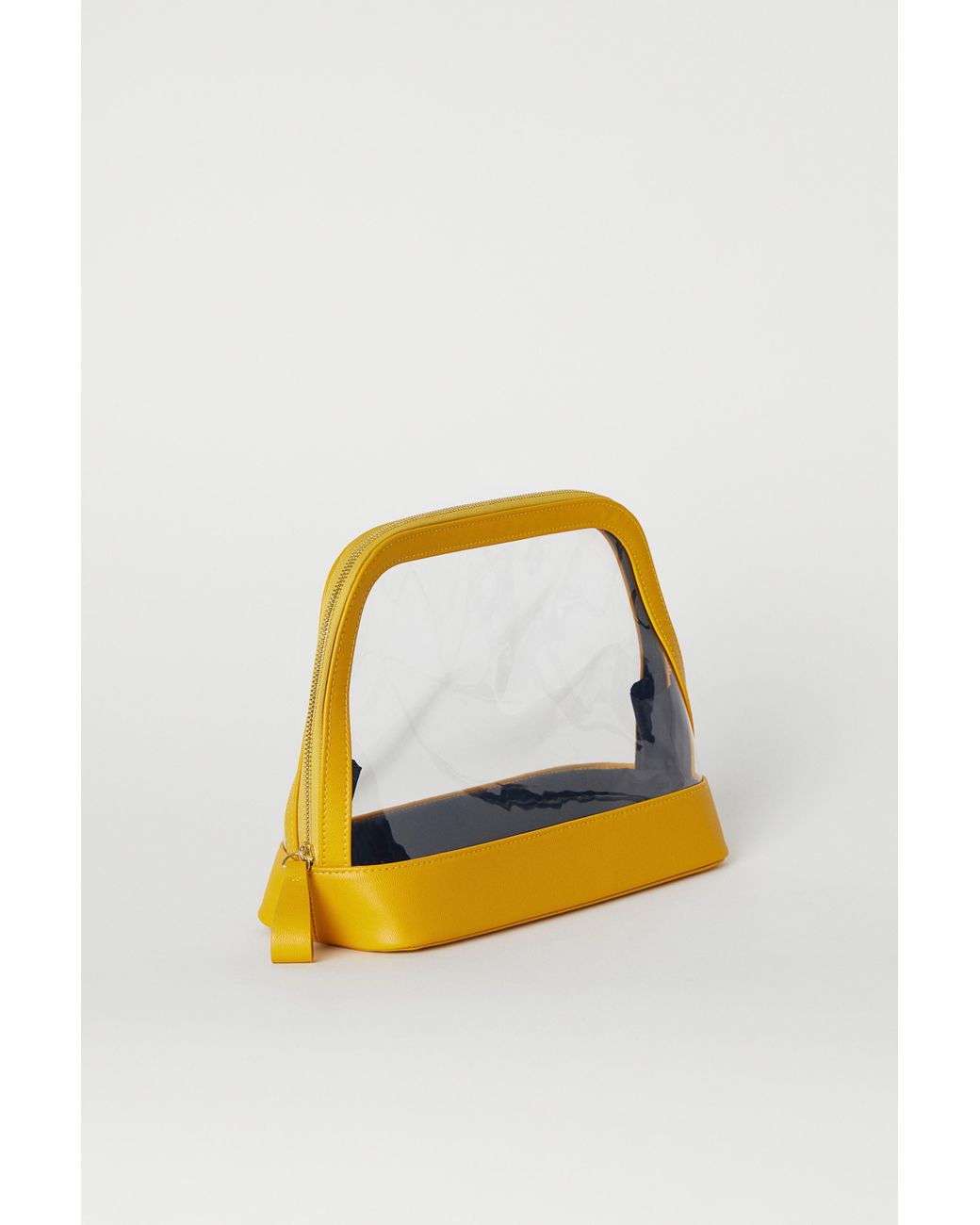 transparent toiletry bag