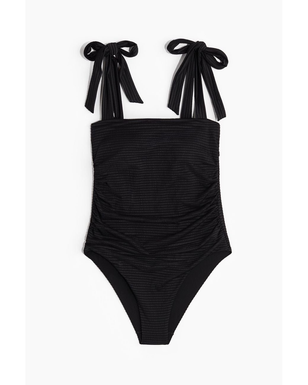 H&M Badpak Met Padded Cups in het Black