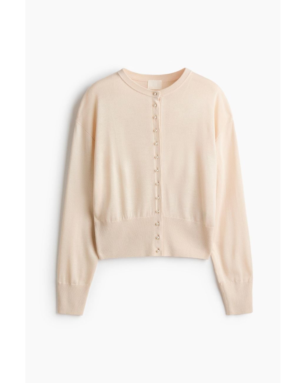 H&M Natural Cardigan aus Viskosegemisch
