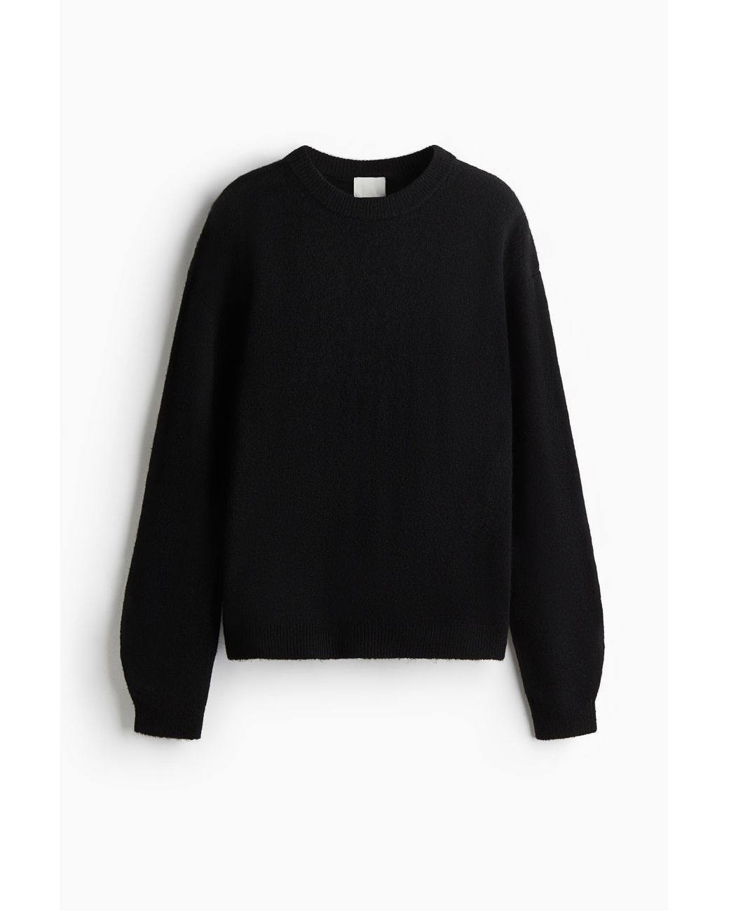 H&M Gebreide Trui in het Black