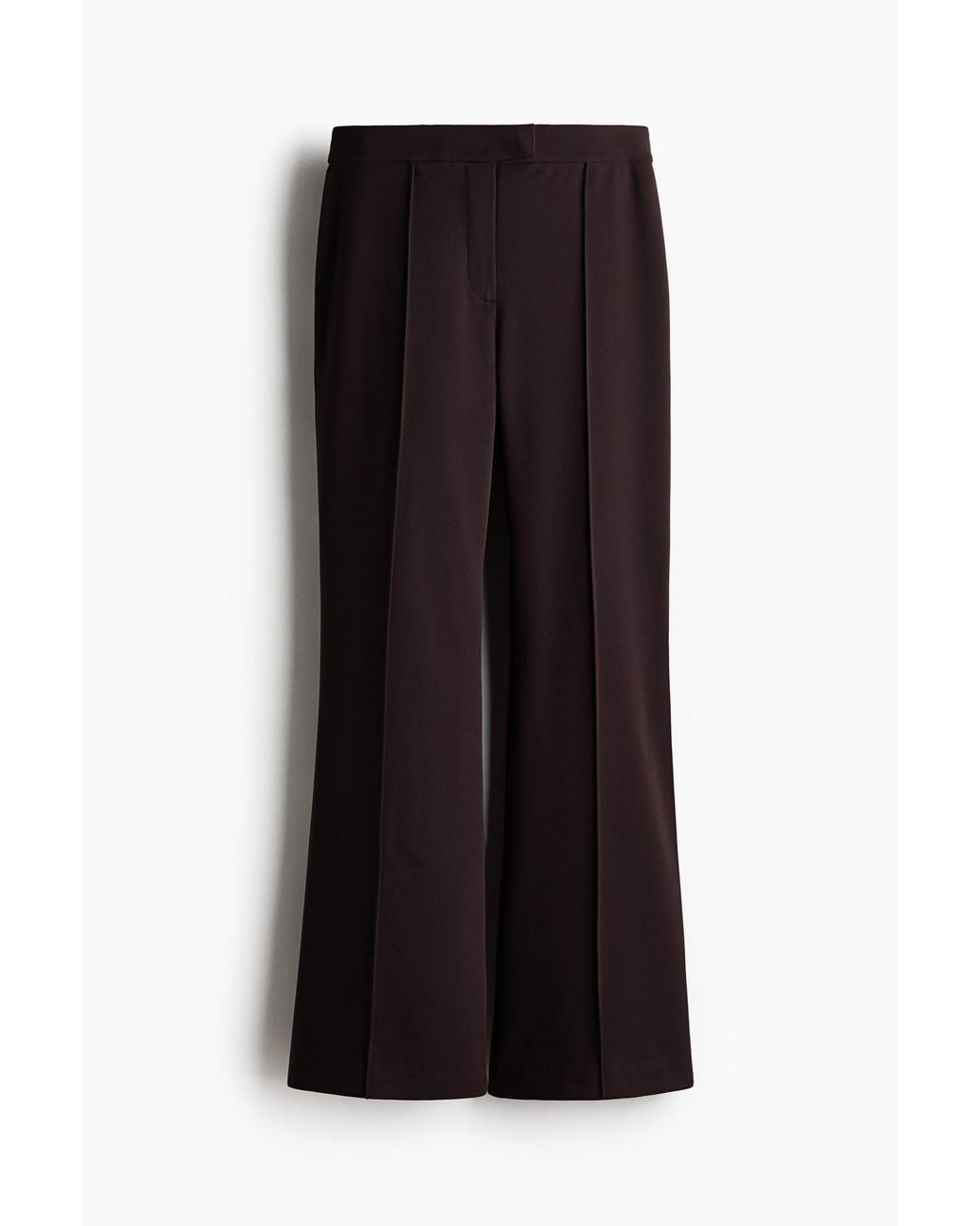 Pantalon Bootcut Avec Plis Devant H&M en coloris Black
