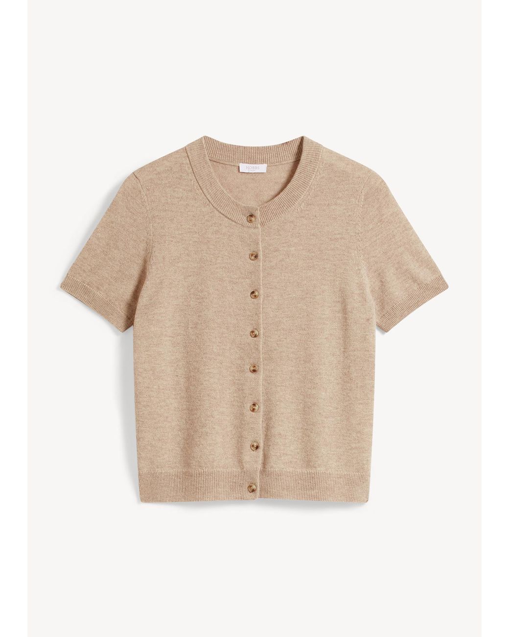 Hobbs Blue Kimmi Wool Cashmere Cardigan
