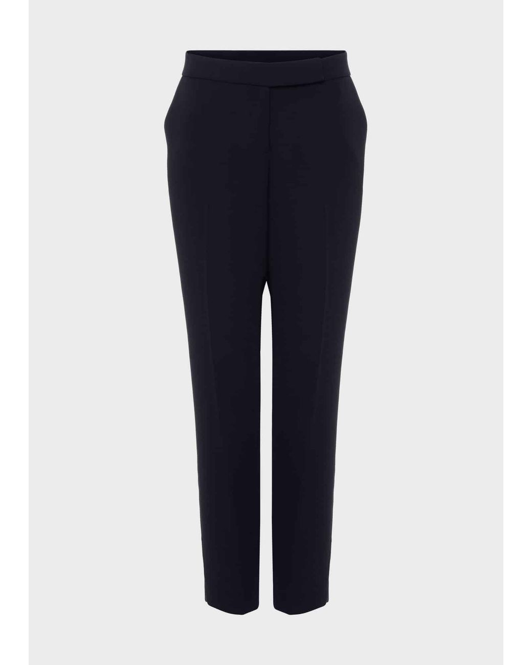 Hobbs White Stevie Tapered Trousers