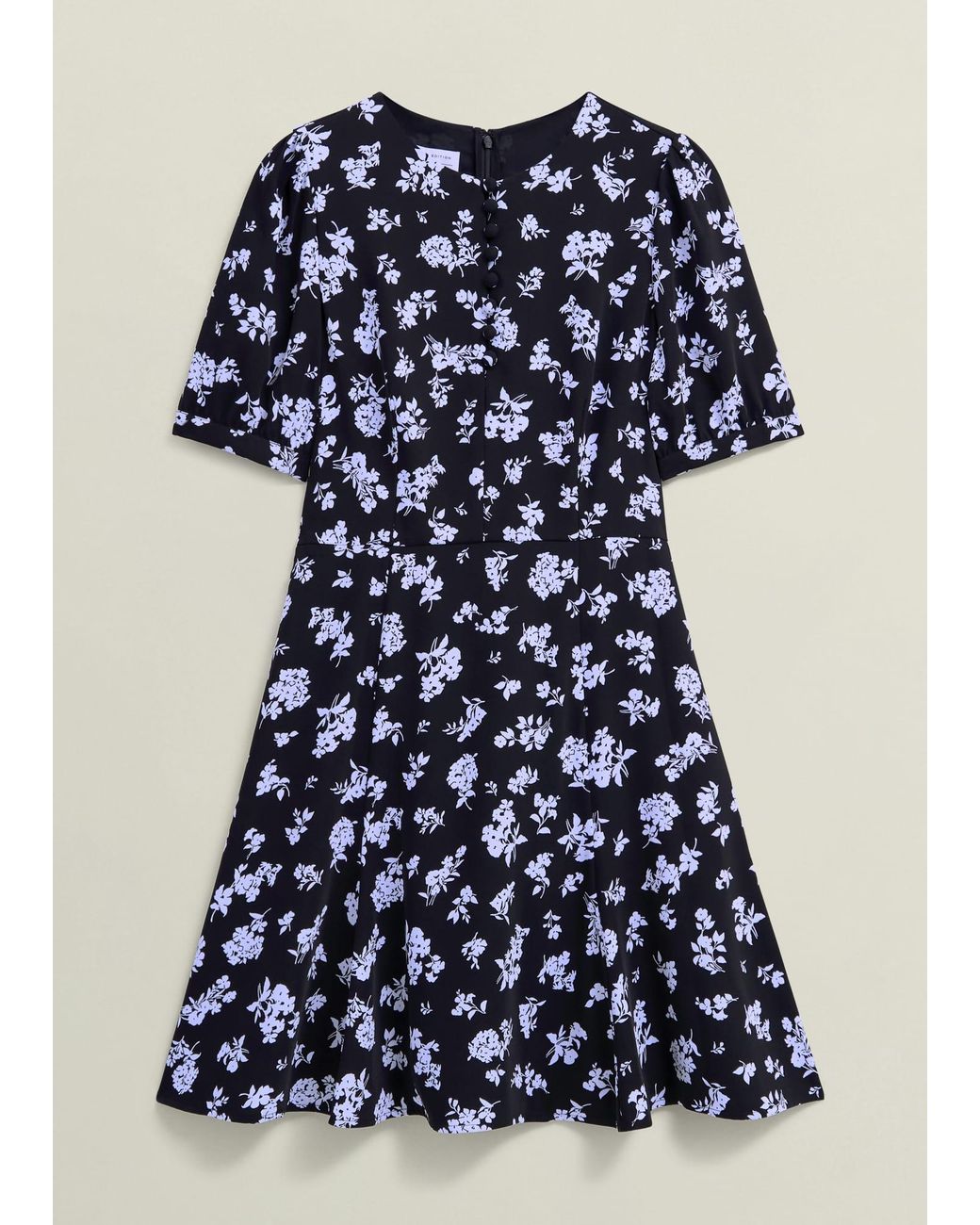 Hobbs Brown Rydall Mini Dress