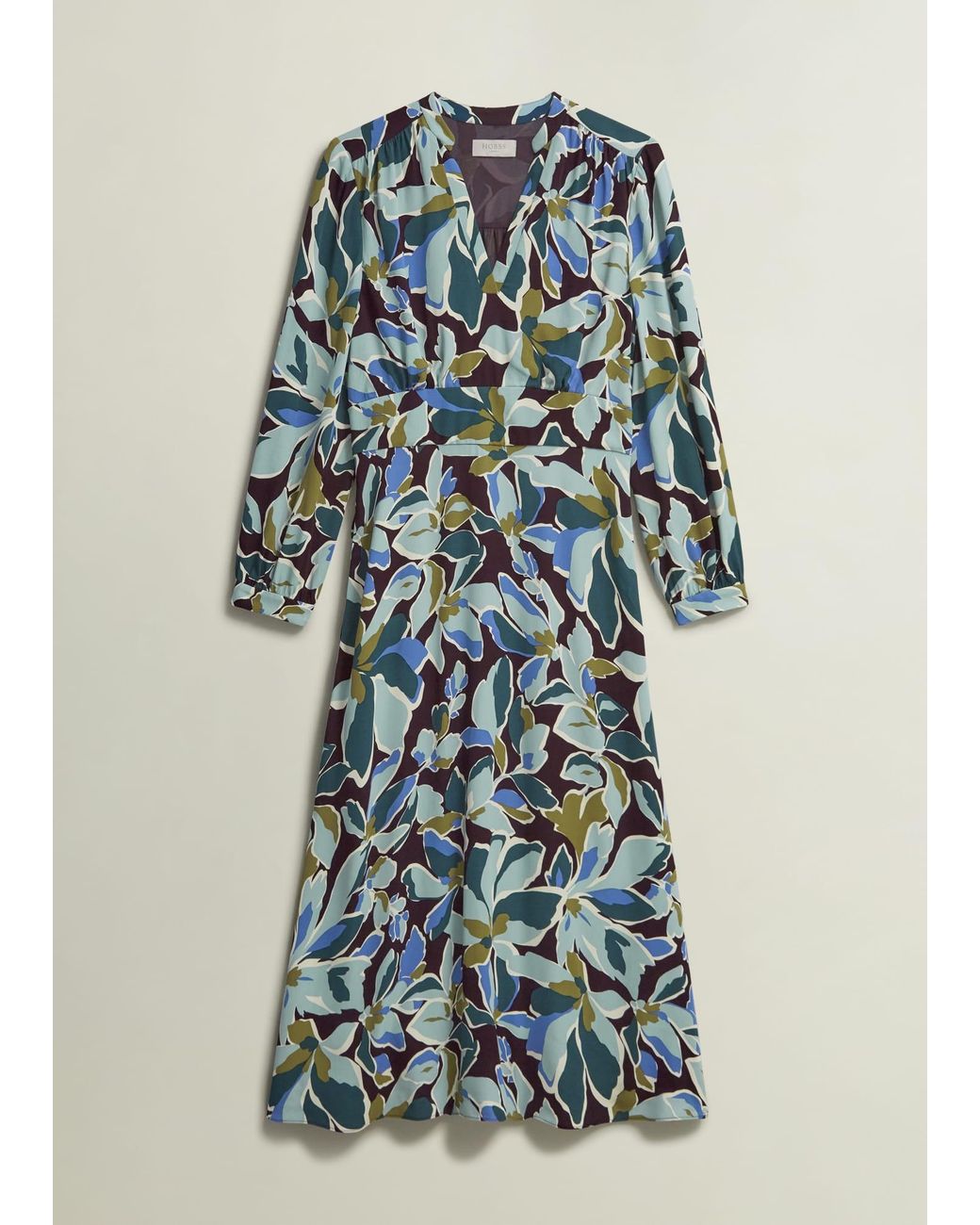 Hobbs Blue Lea Dress