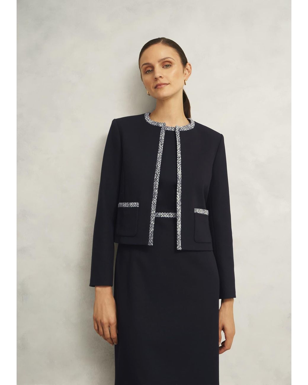 Hobbs Blue Joyce Jacket