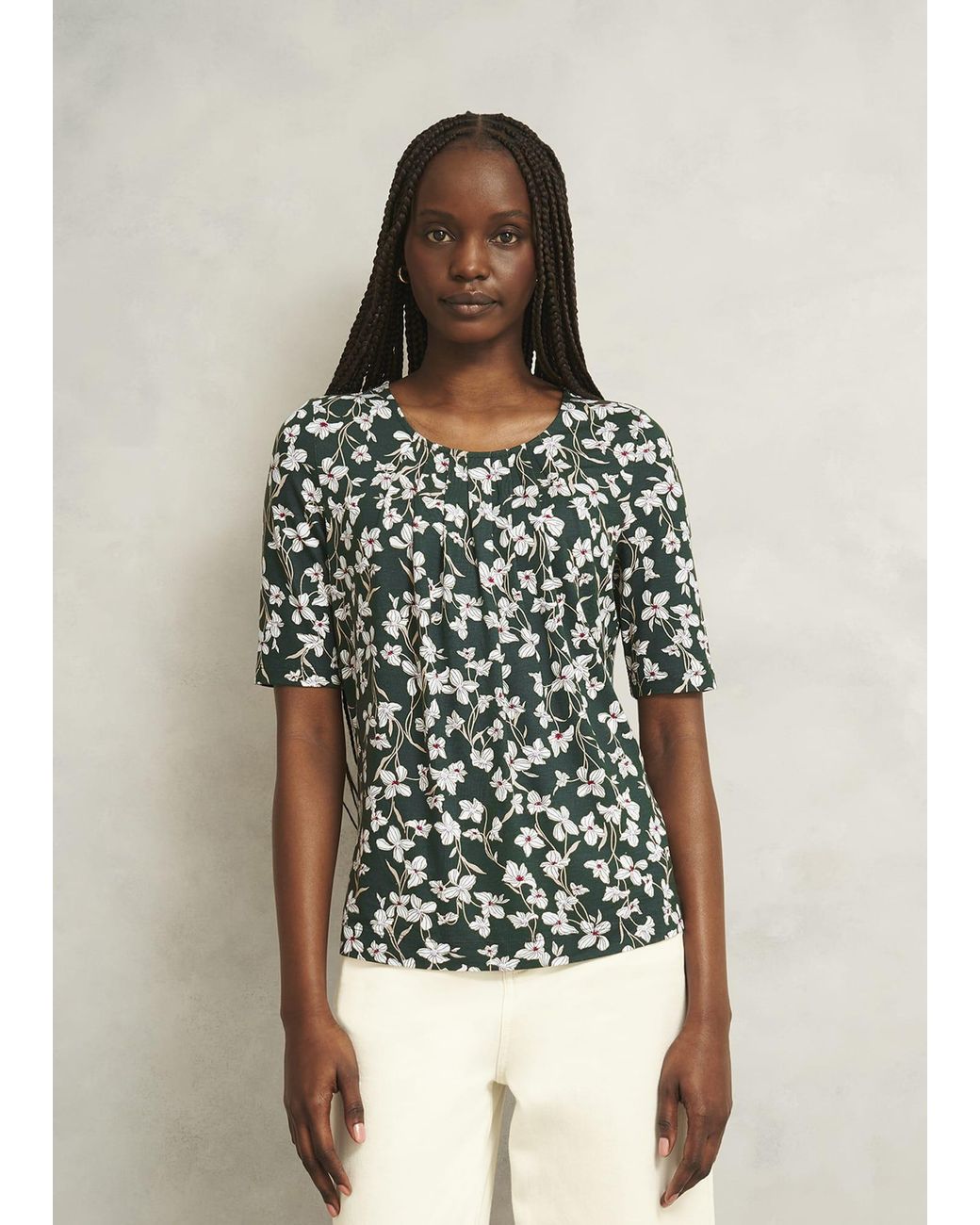 Hobbs Multicolor Jacqueline Print Top