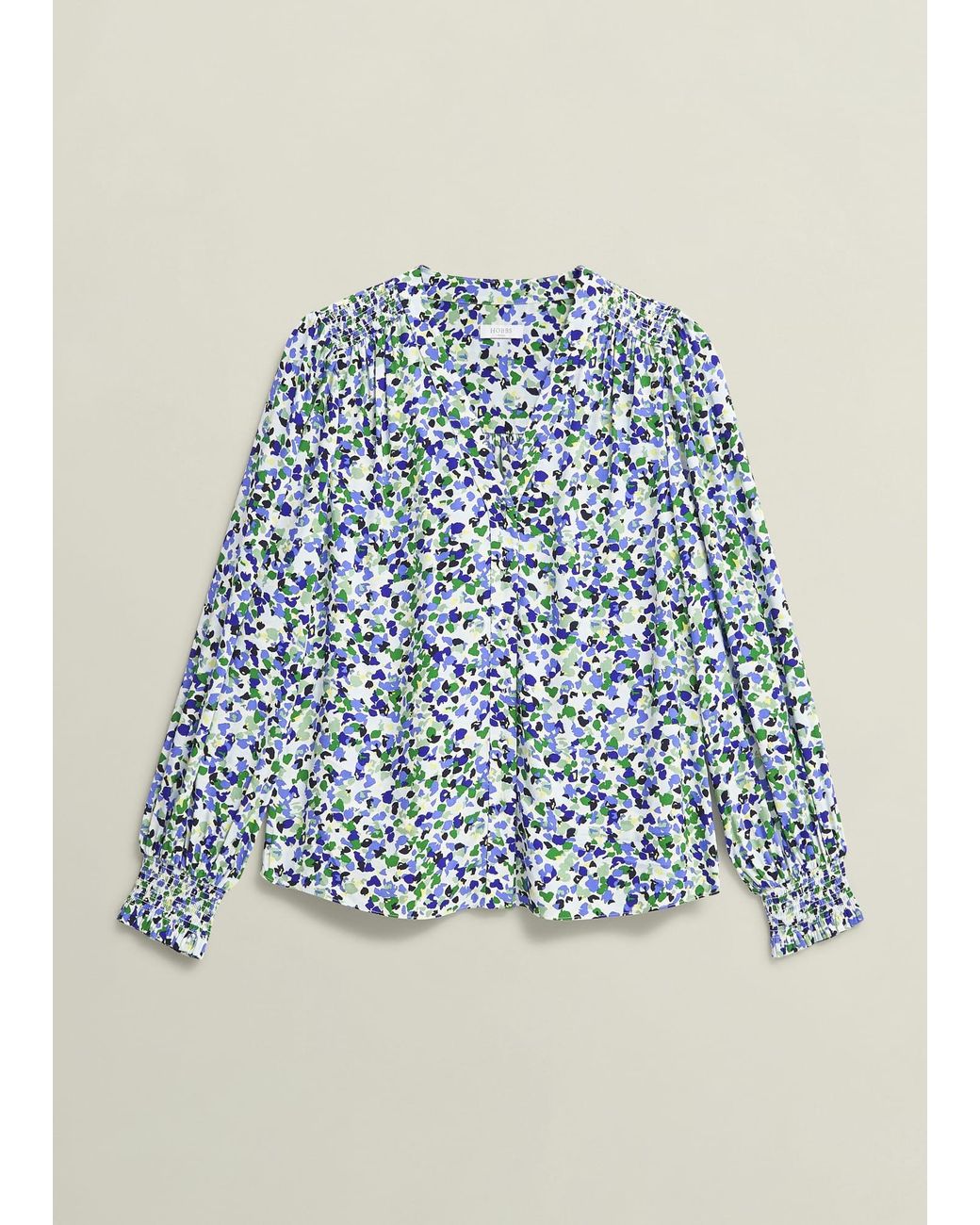 Hobbs Blue Debbie Blouse