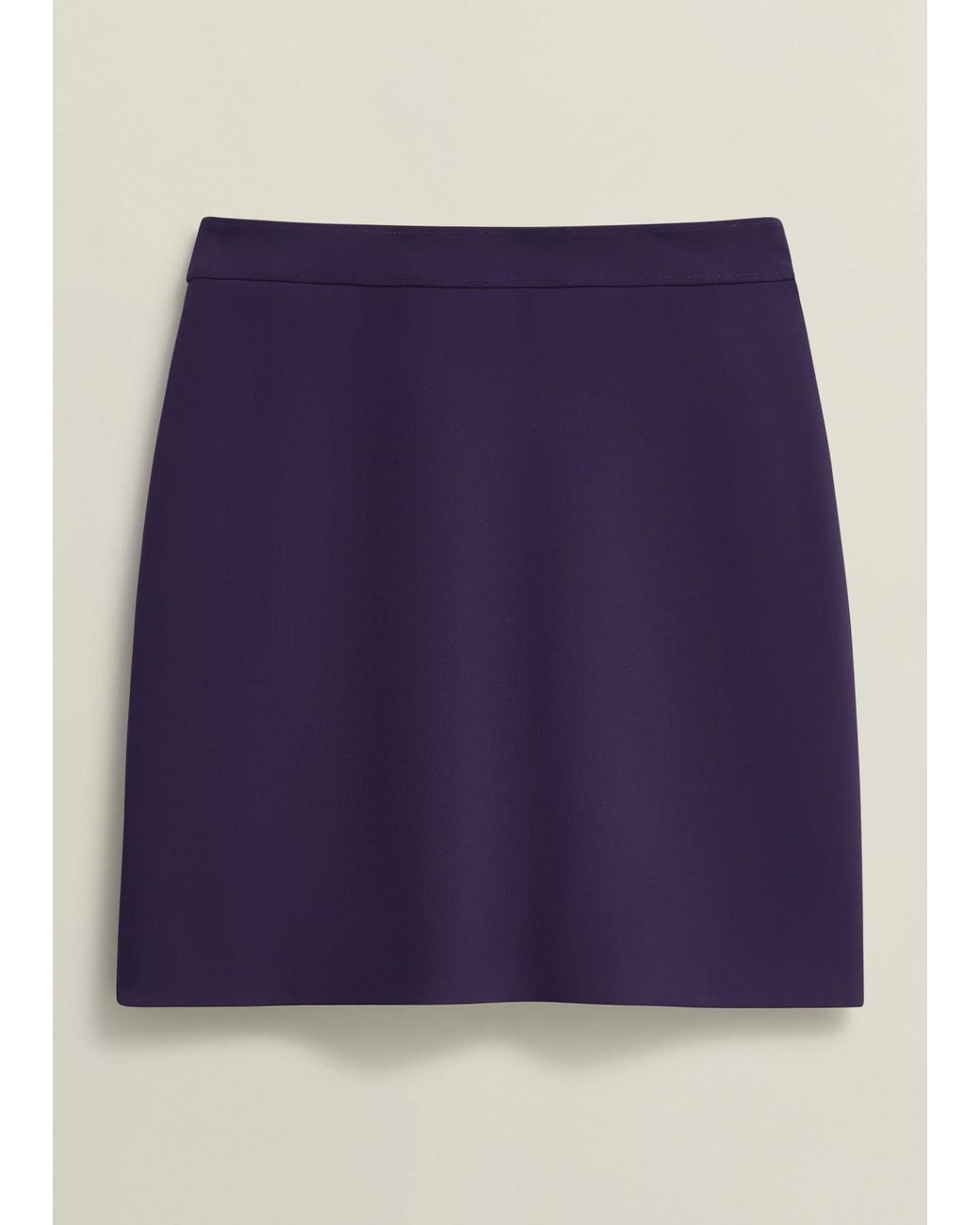 Hobbs Blue Fenella Aline Skirt