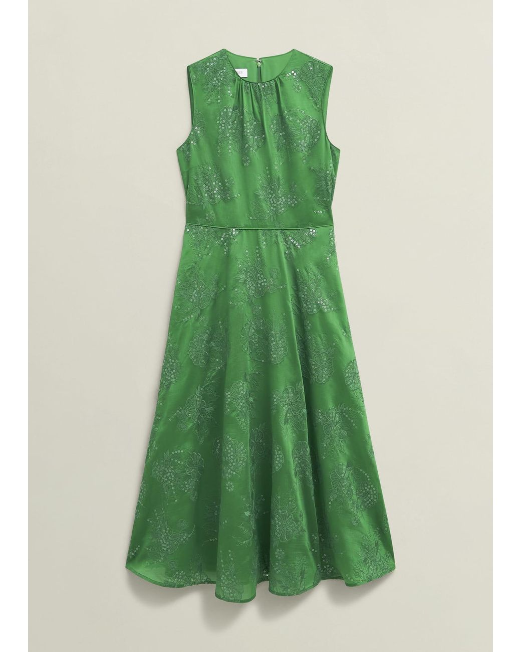 Hobbs Green Rachel Embroidered Dress