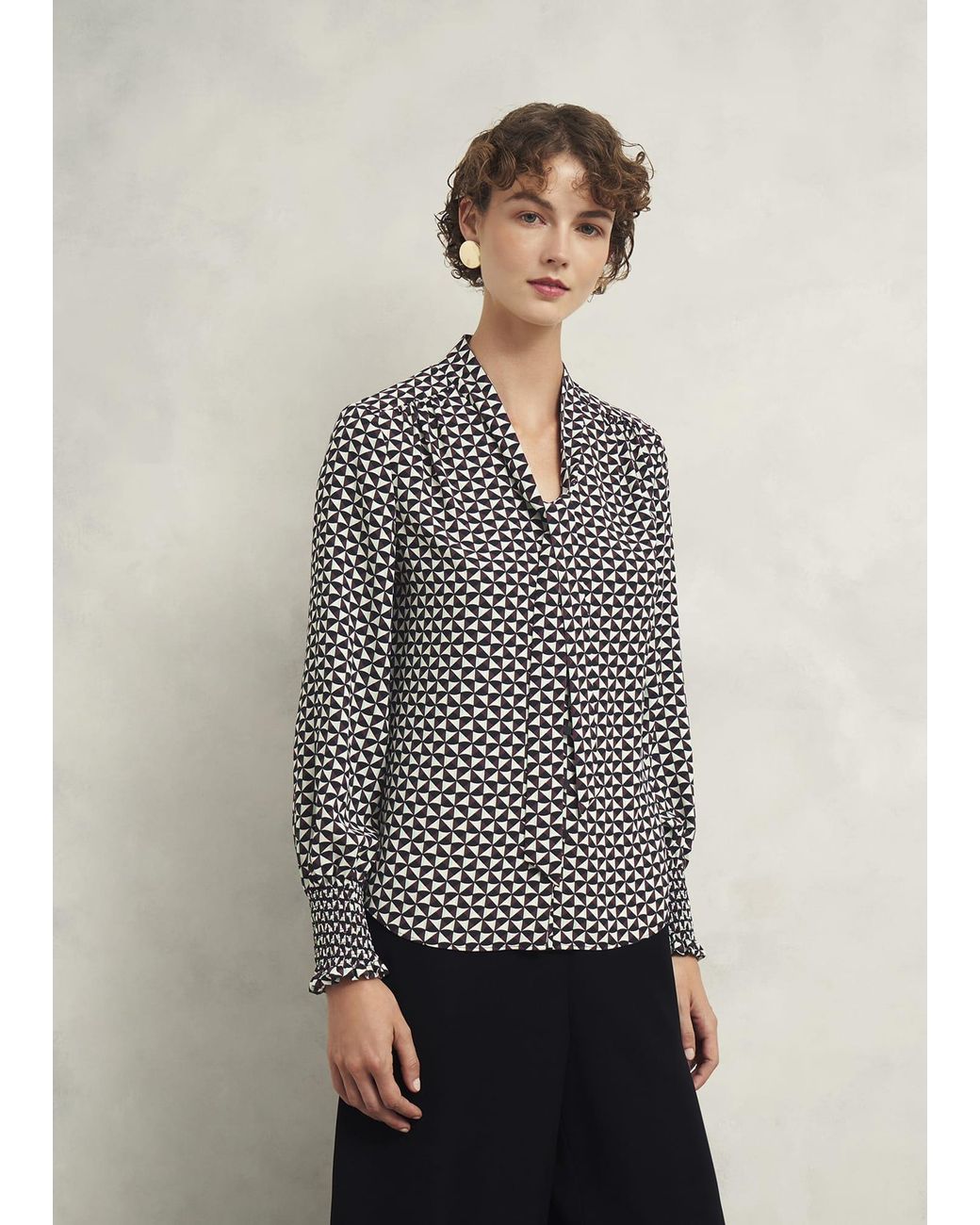 Hobbs Gray Somerton Blouse