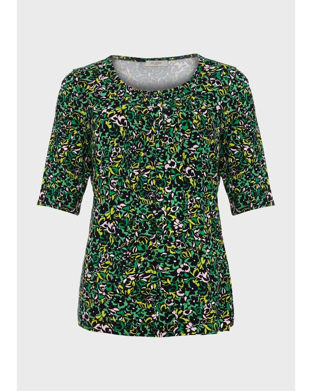 Hobbs Green Jacqueline Print Top