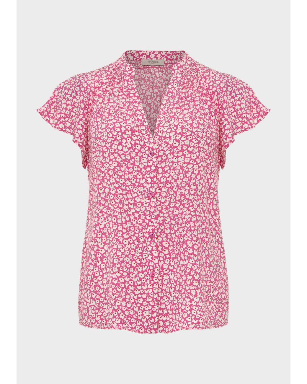 Hobbs Pink Cosima Top