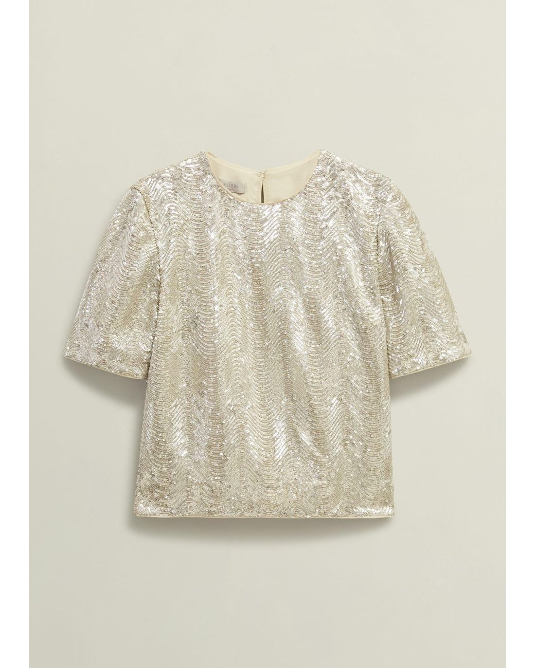 Hobbs Natural Marlowe Sequin Top