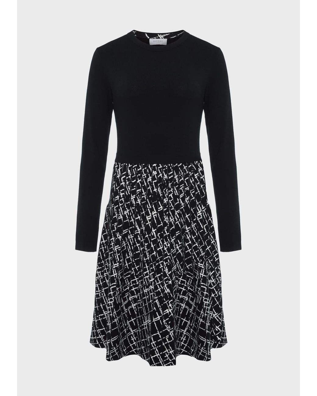 Hobbs Blue Gill Knitted Dress