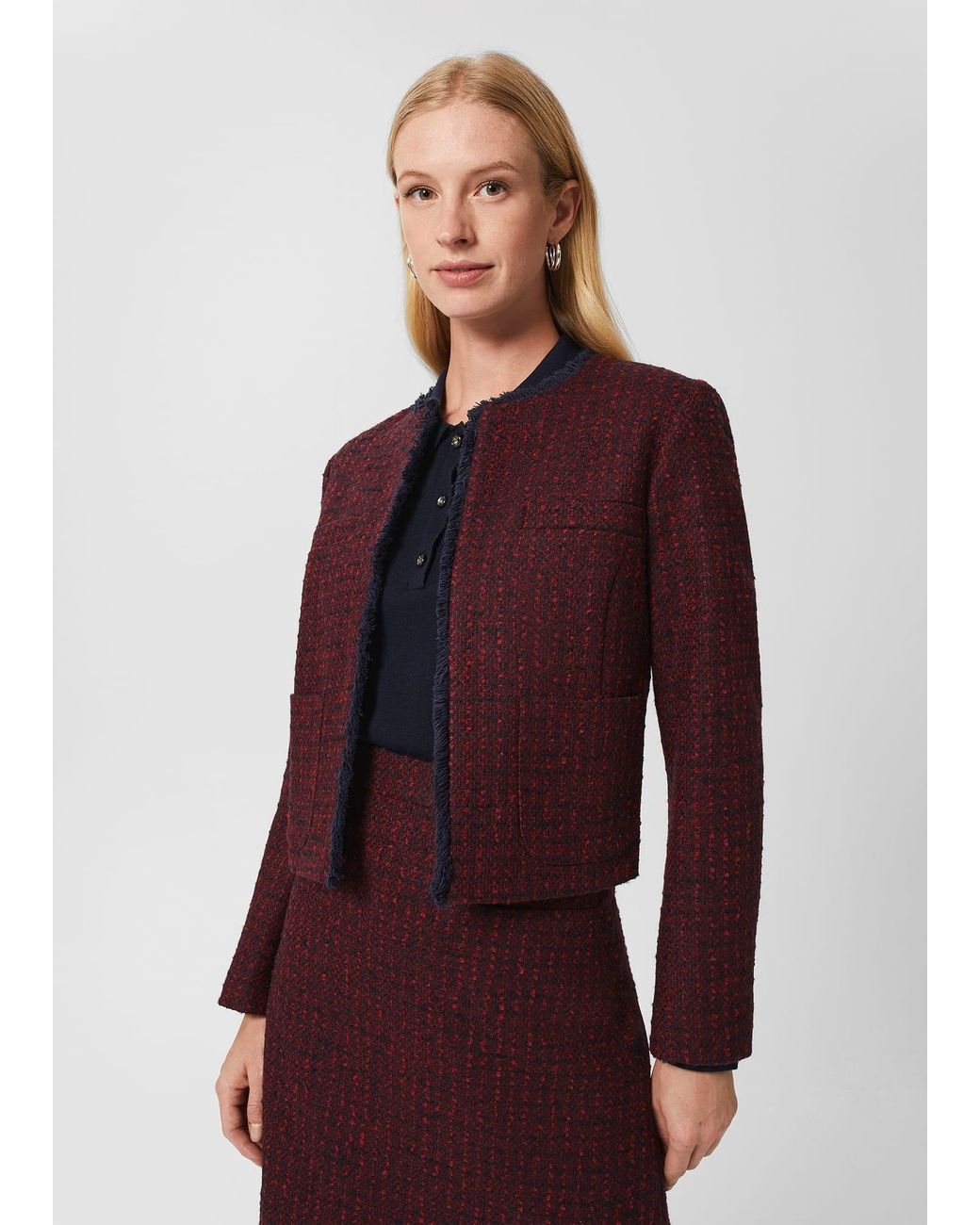 Hobbs Red Meera Jacket