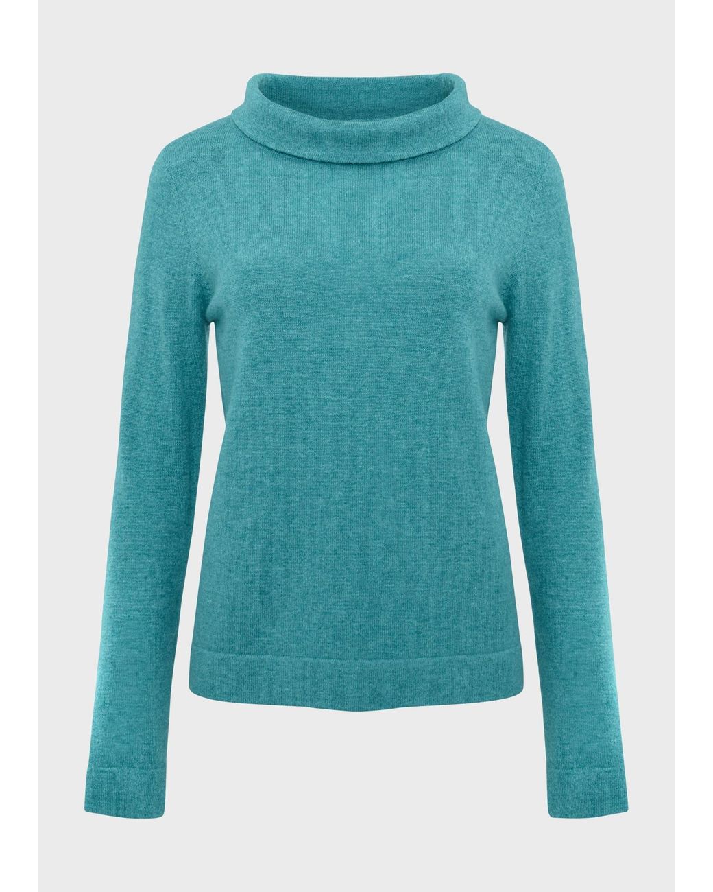 Hobbs Green Audrey Wool Cashmere Jumper