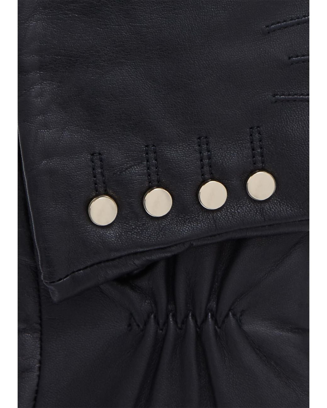 Hobbs Blue Sienna Leather Glove