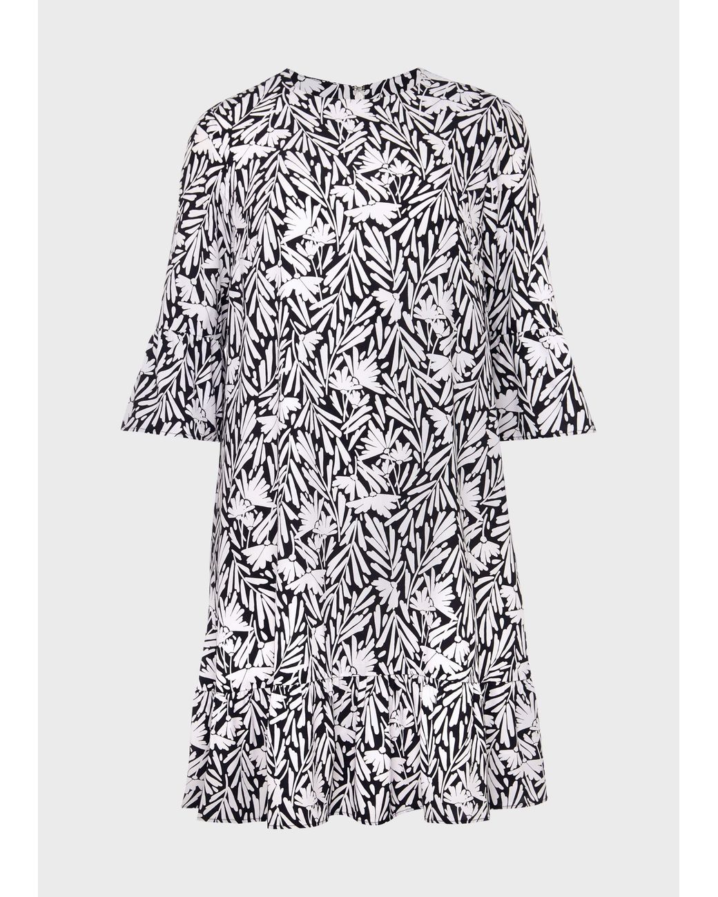 Hobbs Blue Nika Floral Dress