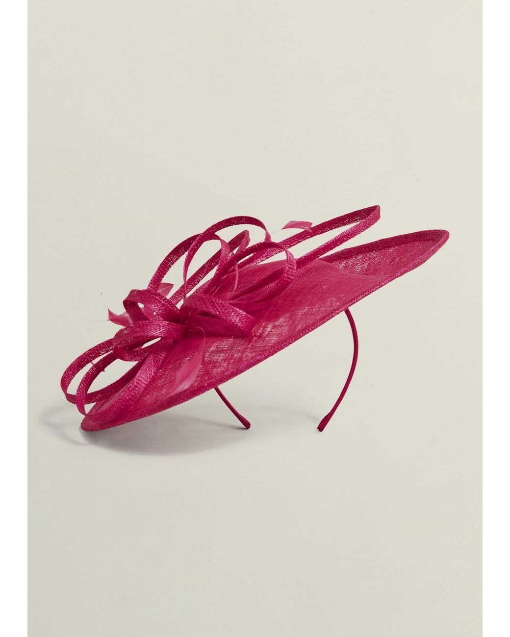 Hobbs Pink Freya Fascinator