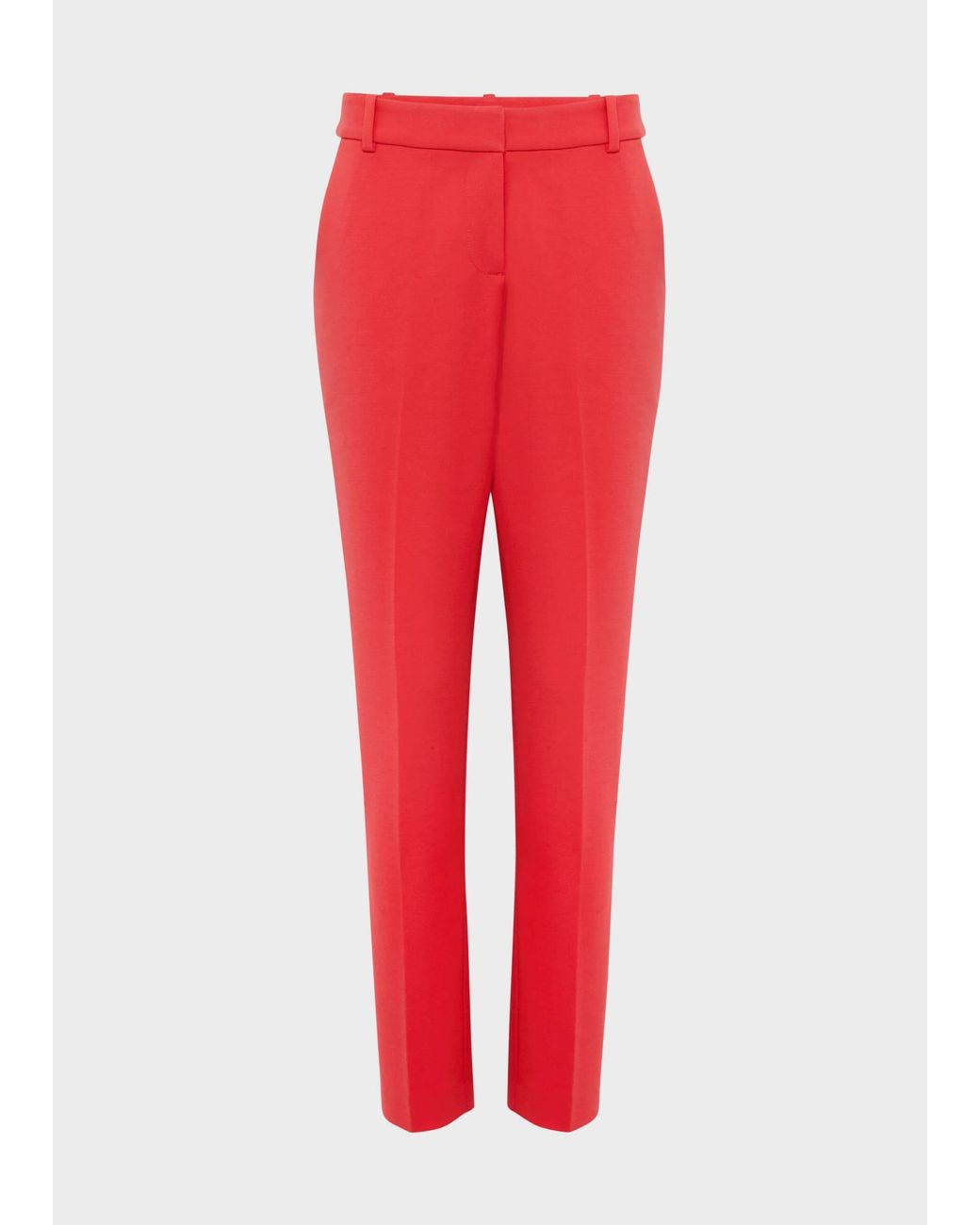 Hobbs Red Suki Trousers