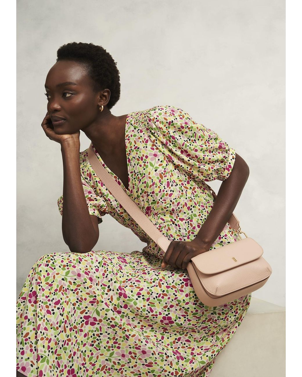 Hobbs Natural Berwick Leather Crossbody Bag