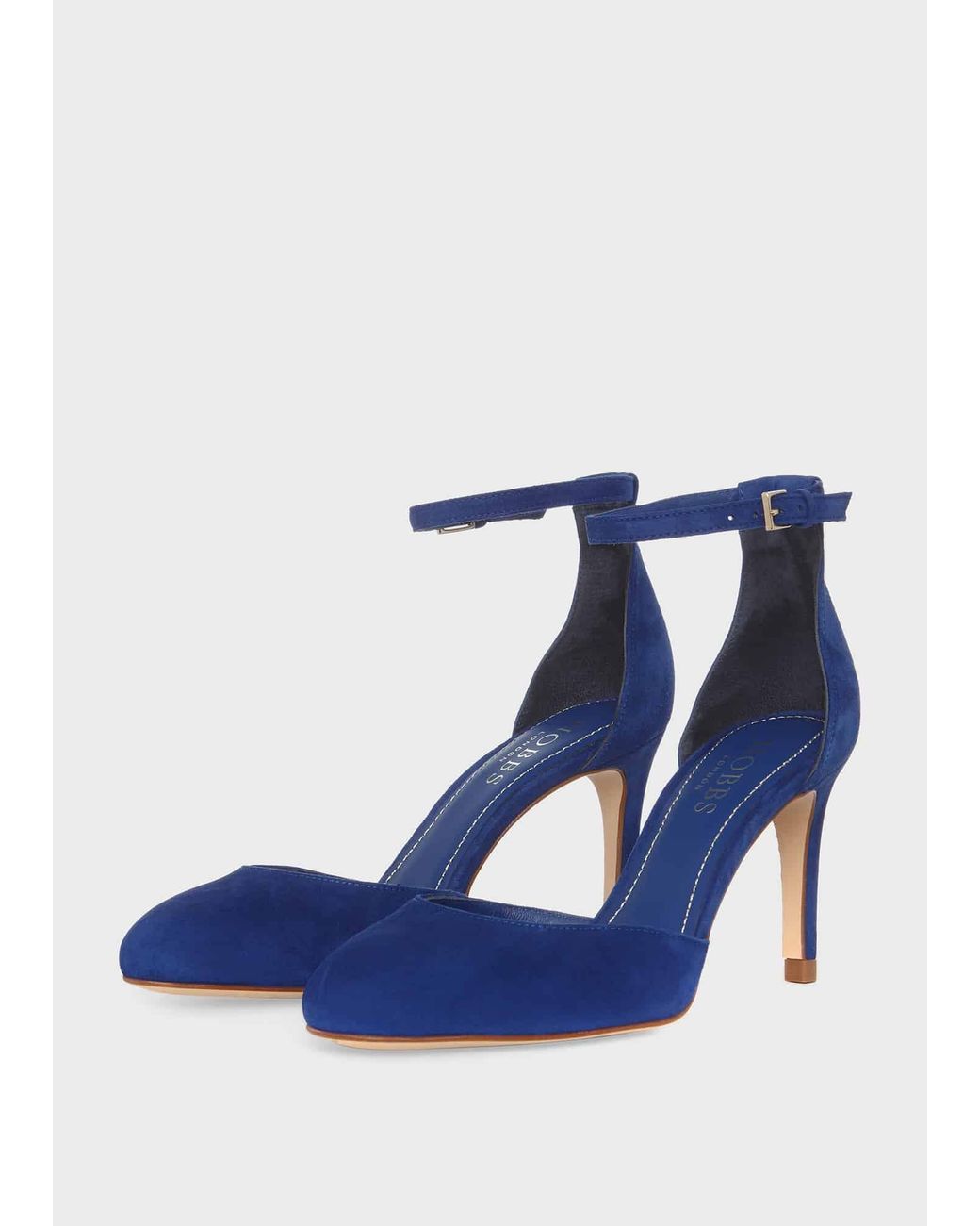 Hobbs Blue Elliya Court Shoes
