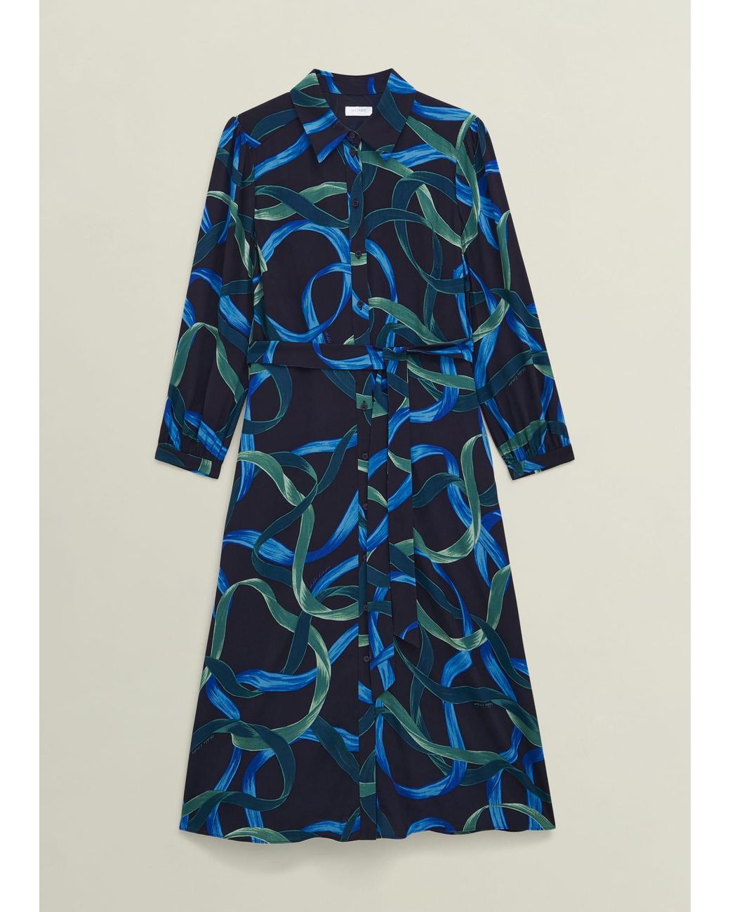 Hobbs Blue Petite Alis Dress