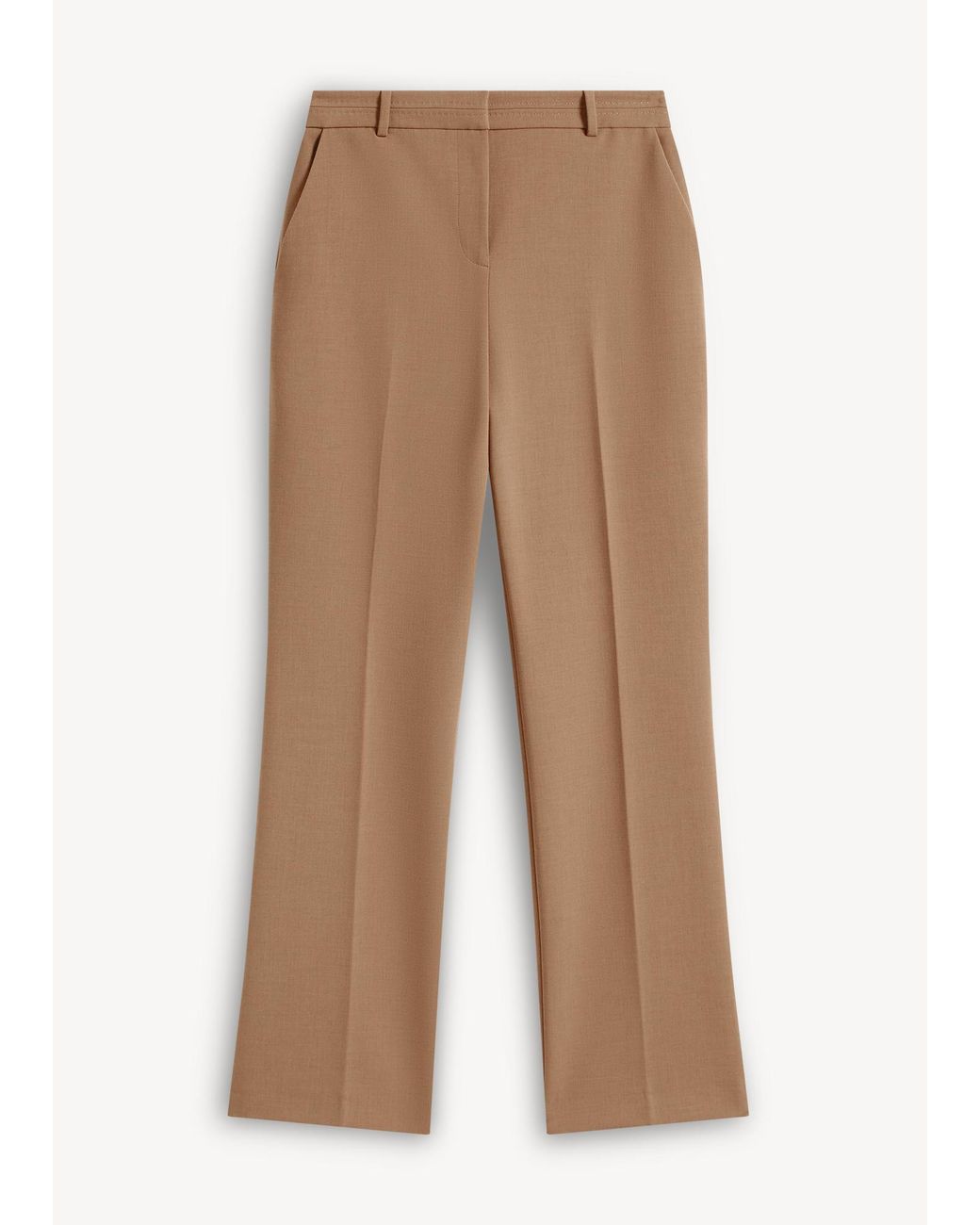 Hobbs Natural Allegra Straight Leg Trousers