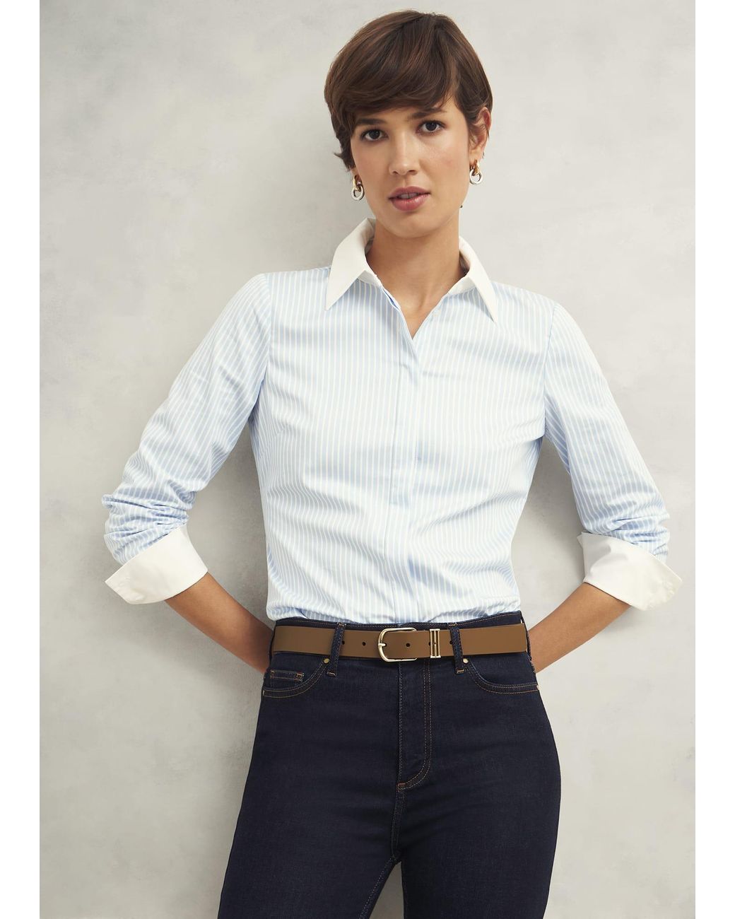 Hobbs Natural Lucia Leather Belt