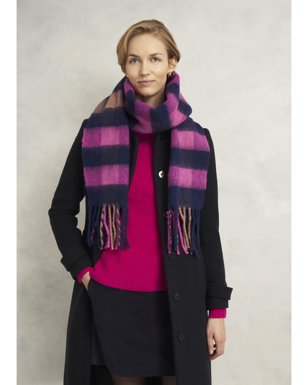 Hobbs Pink Lois Scarf