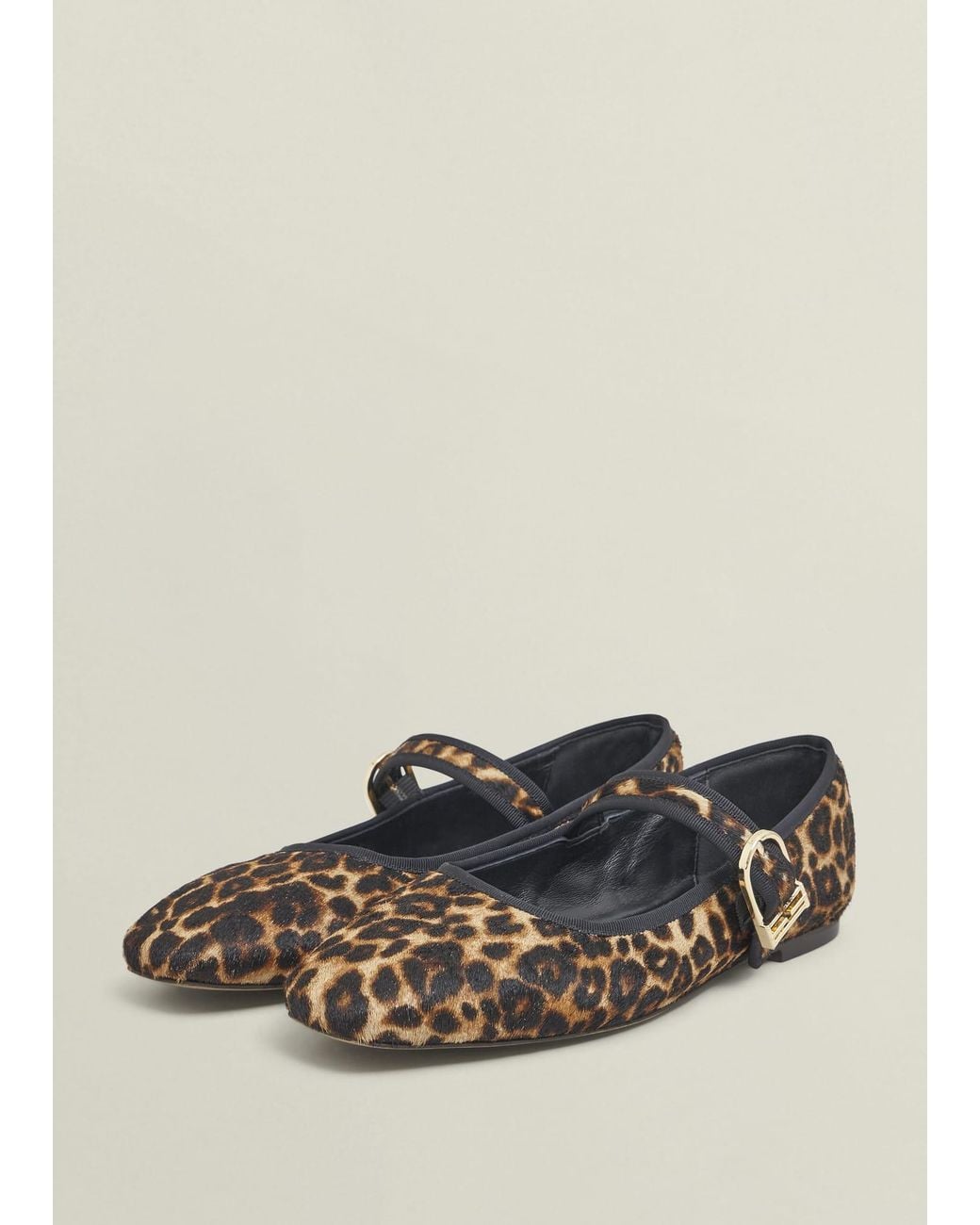 Hobbs Multicolor Clara Leopard Mary Janes