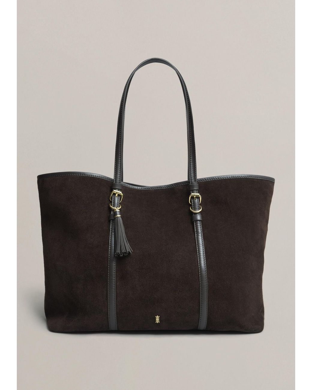 Hobbs Natural Kyra Suede Tote Bag