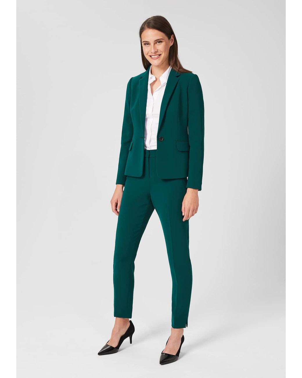 Hobbs Green Petite Adelia Trousers